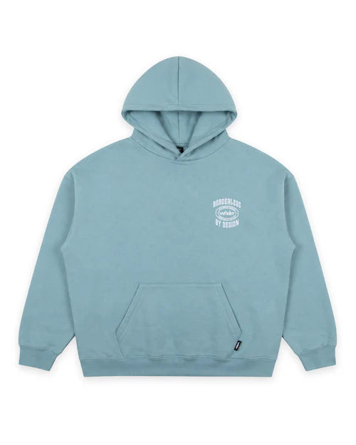 WNDRR- RZN HOOD SWEAT - DUSK BLUE