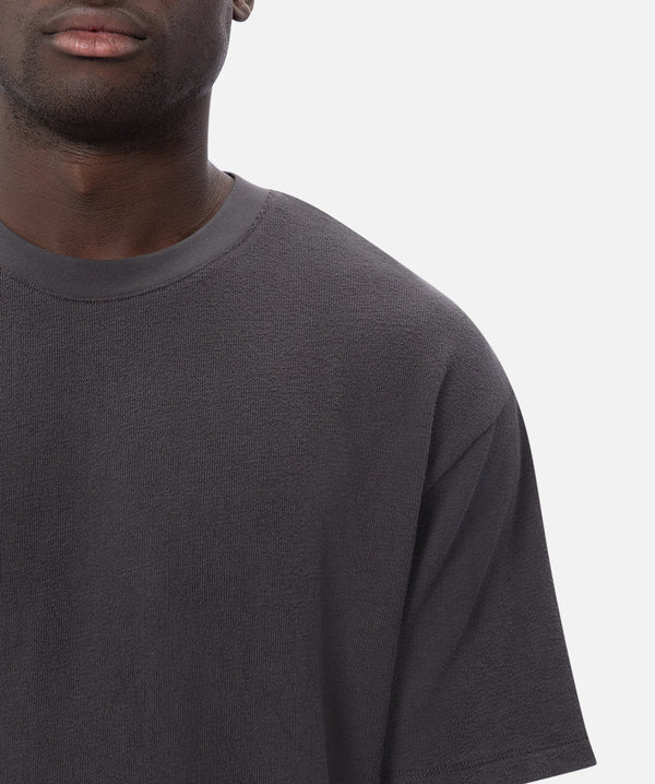 INDUSTRIE - The Henderson Boucle Tee ONYX