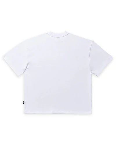WNDRR- SK8 HEAVY WEIGHT TEE - WHITE