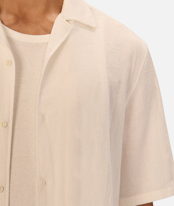 Industrie - The Marabella S/S SHIRT CREAM