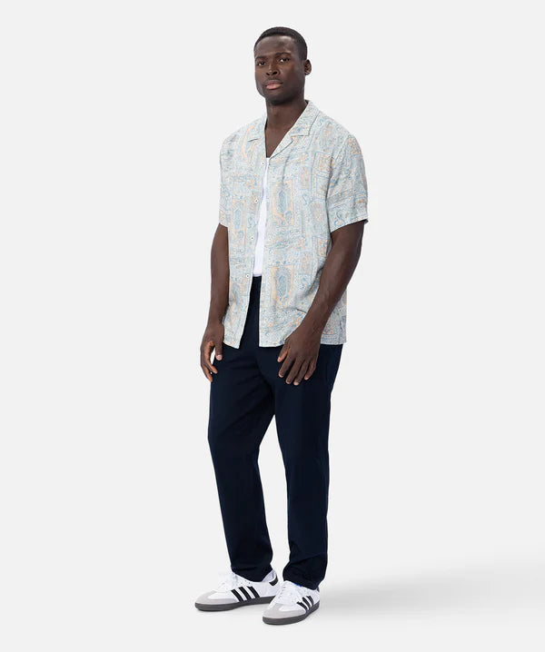 Industrie - The Ryder S/S Shirt LTBLUESTONE