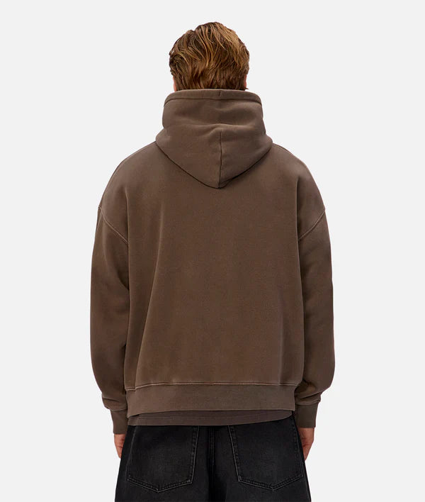 INDUSTRIE - THE NEW DEL SUR WASHED HOOD - MOCHA
