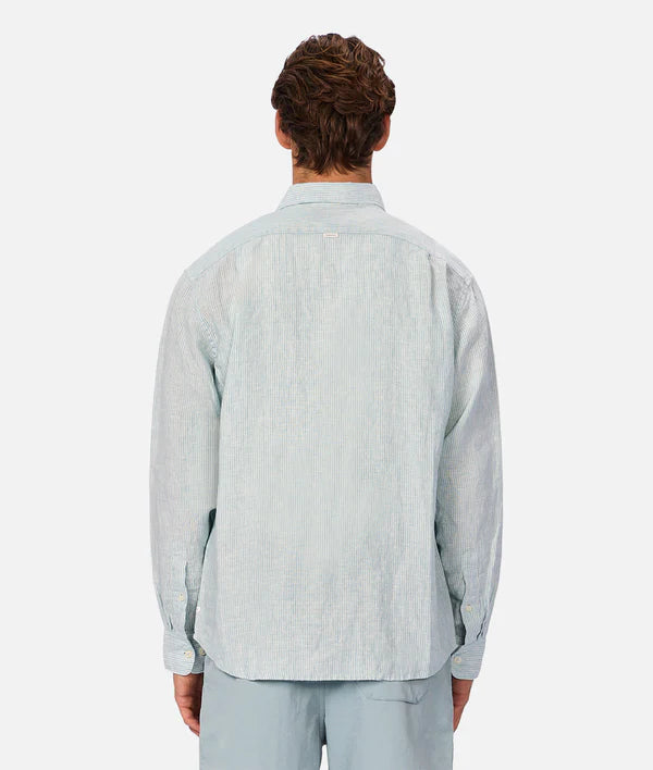 Industrie - The Avingnon L/S Shirt Mint/Turq