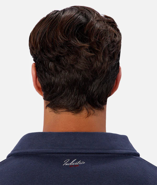 Industrie - The Eastbourne Track Top BLU/BLACKCOMBO
