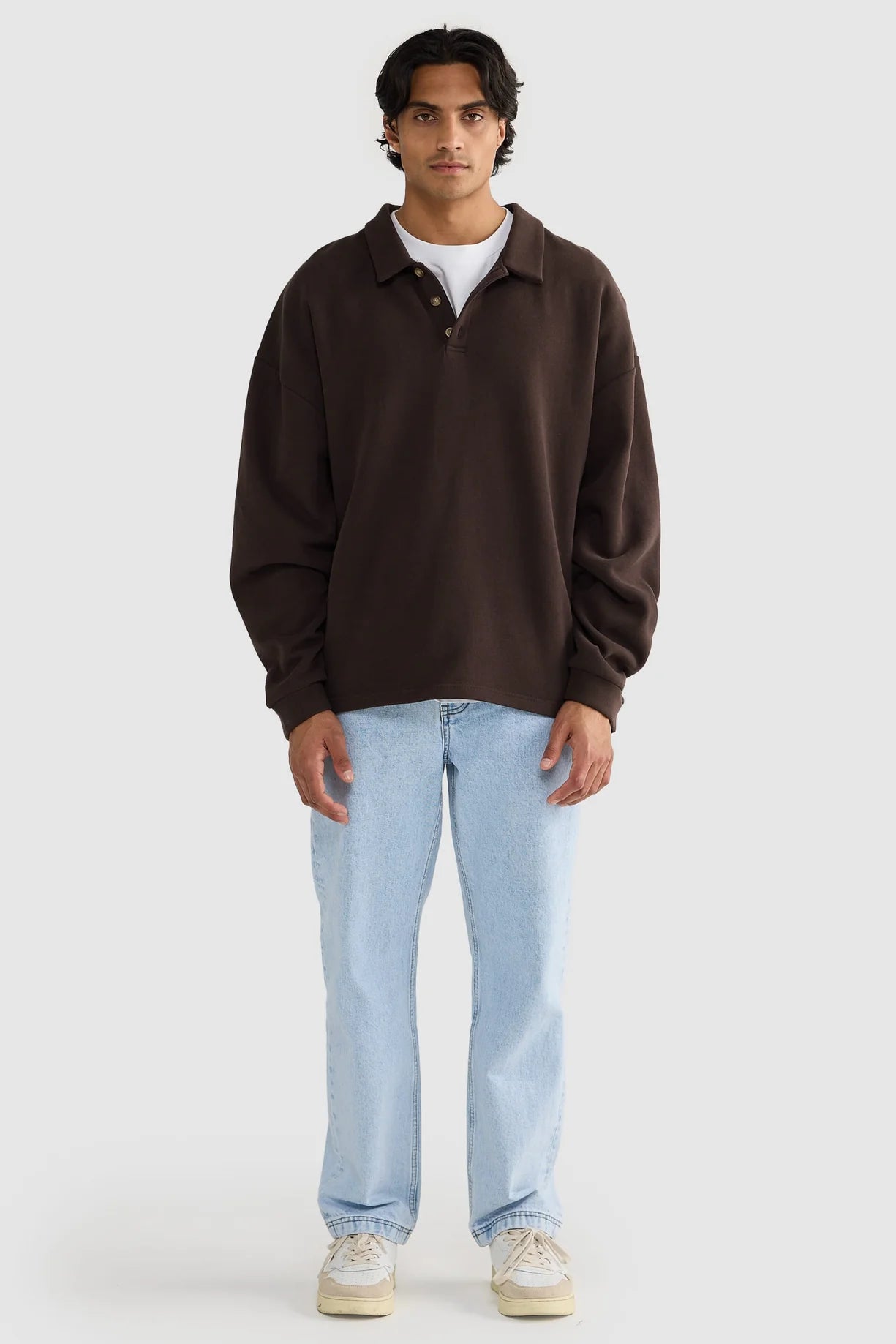 ORTC - Aiden Polo Sweater CAROB