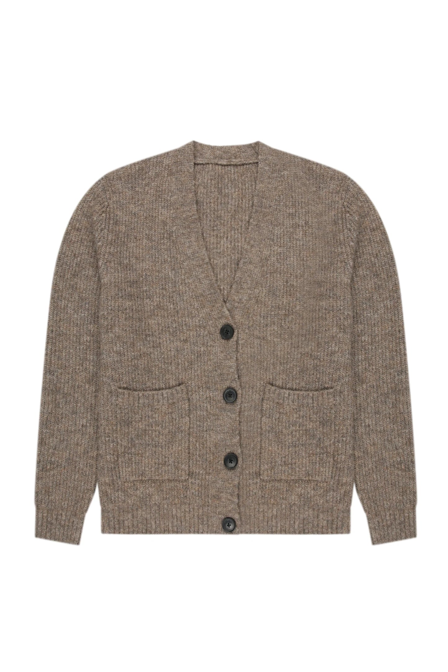 NANA JUDY - Presley knitted cardigan BROWN MARL