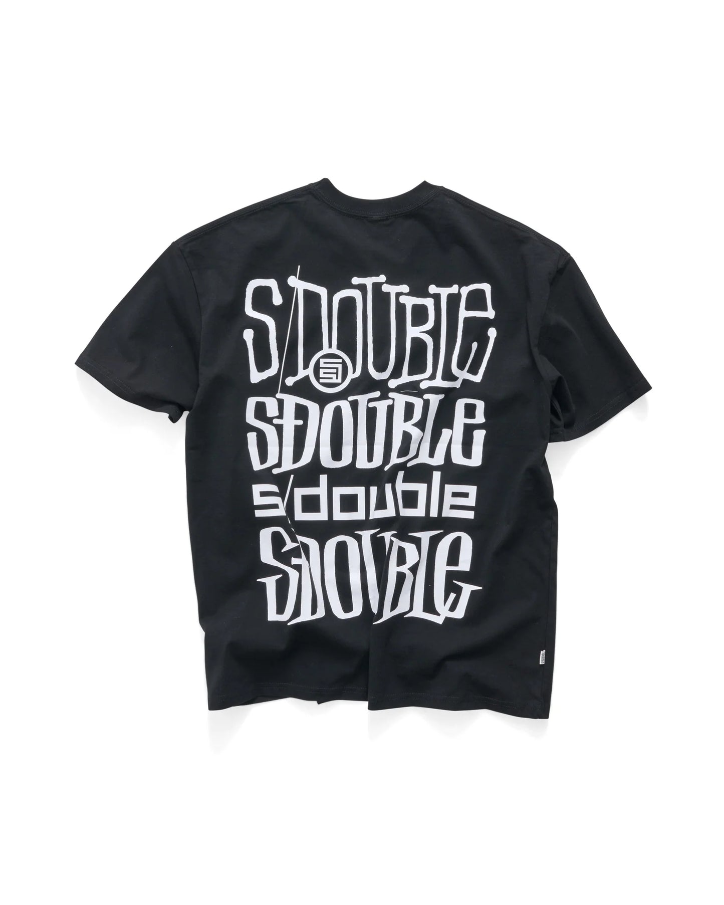 SDOUBLE - LOGOFEST SS TEE - BLACK