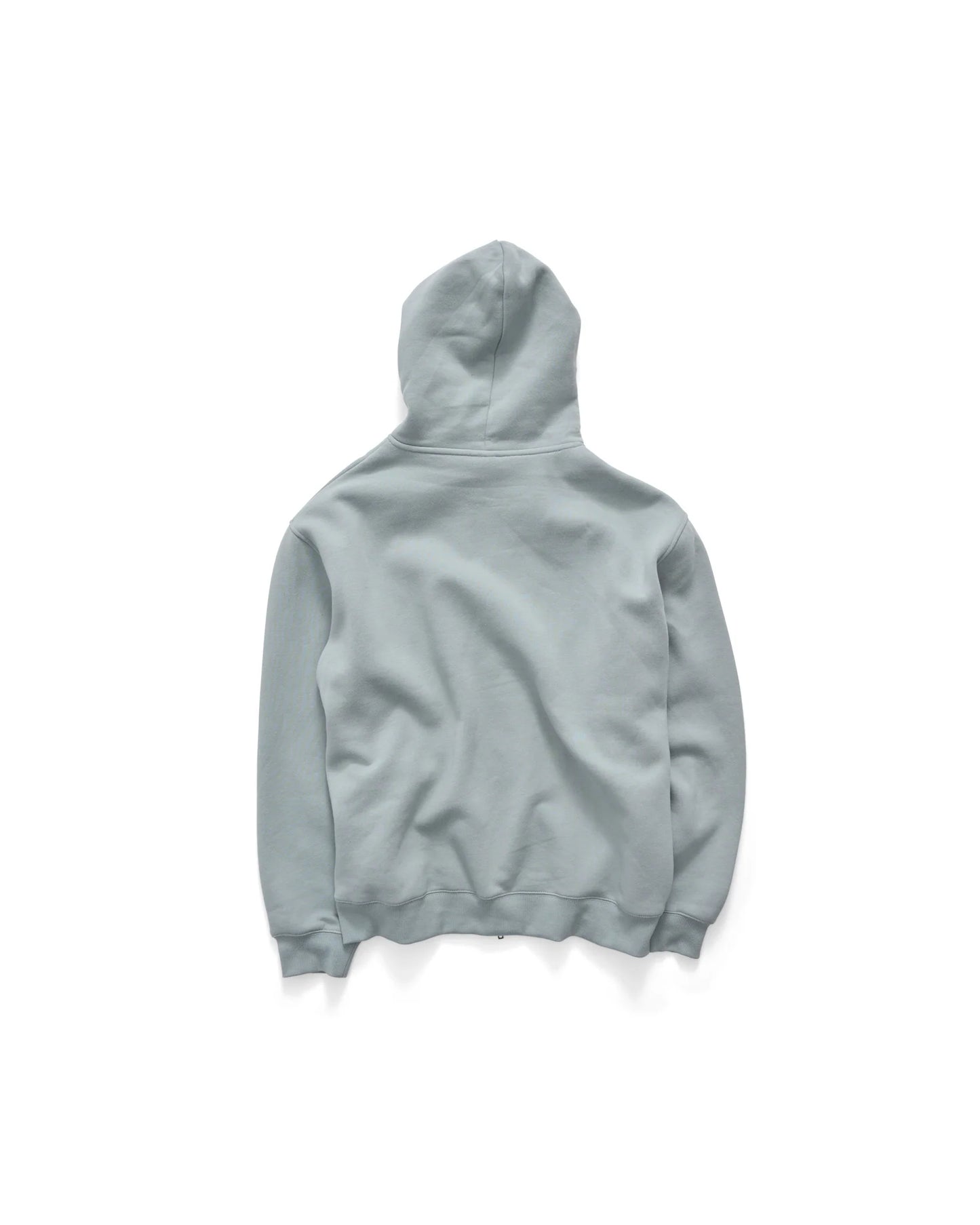 SDOUBLE - CREW ZIP THROUGH -BLUE GREY