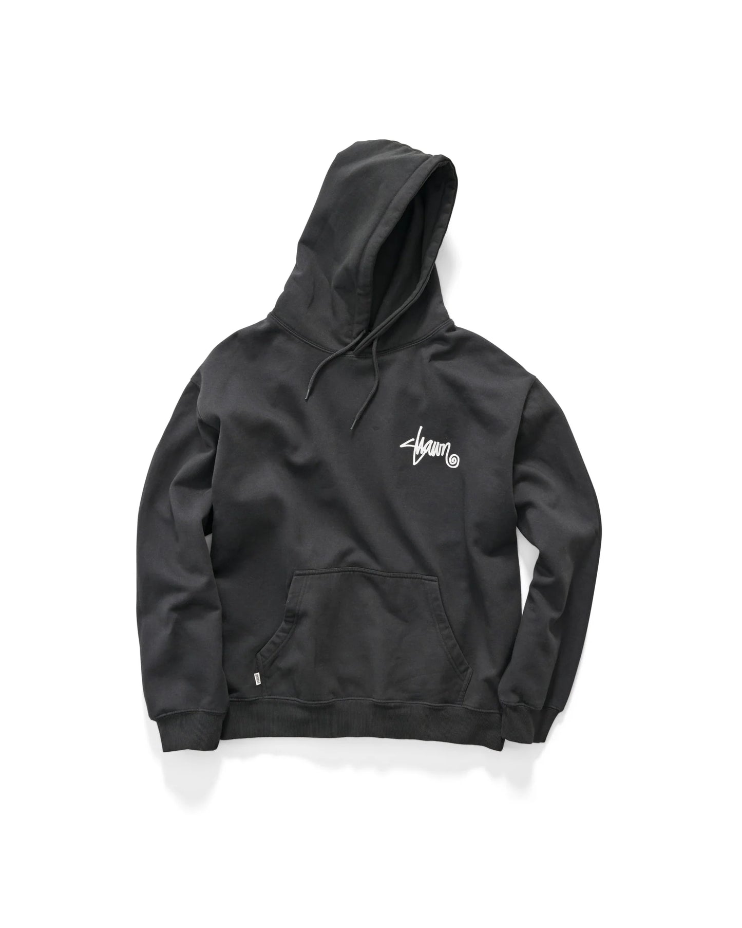 S/DOUBLE - THIS THING DOT HOOD WASHED BLACK
