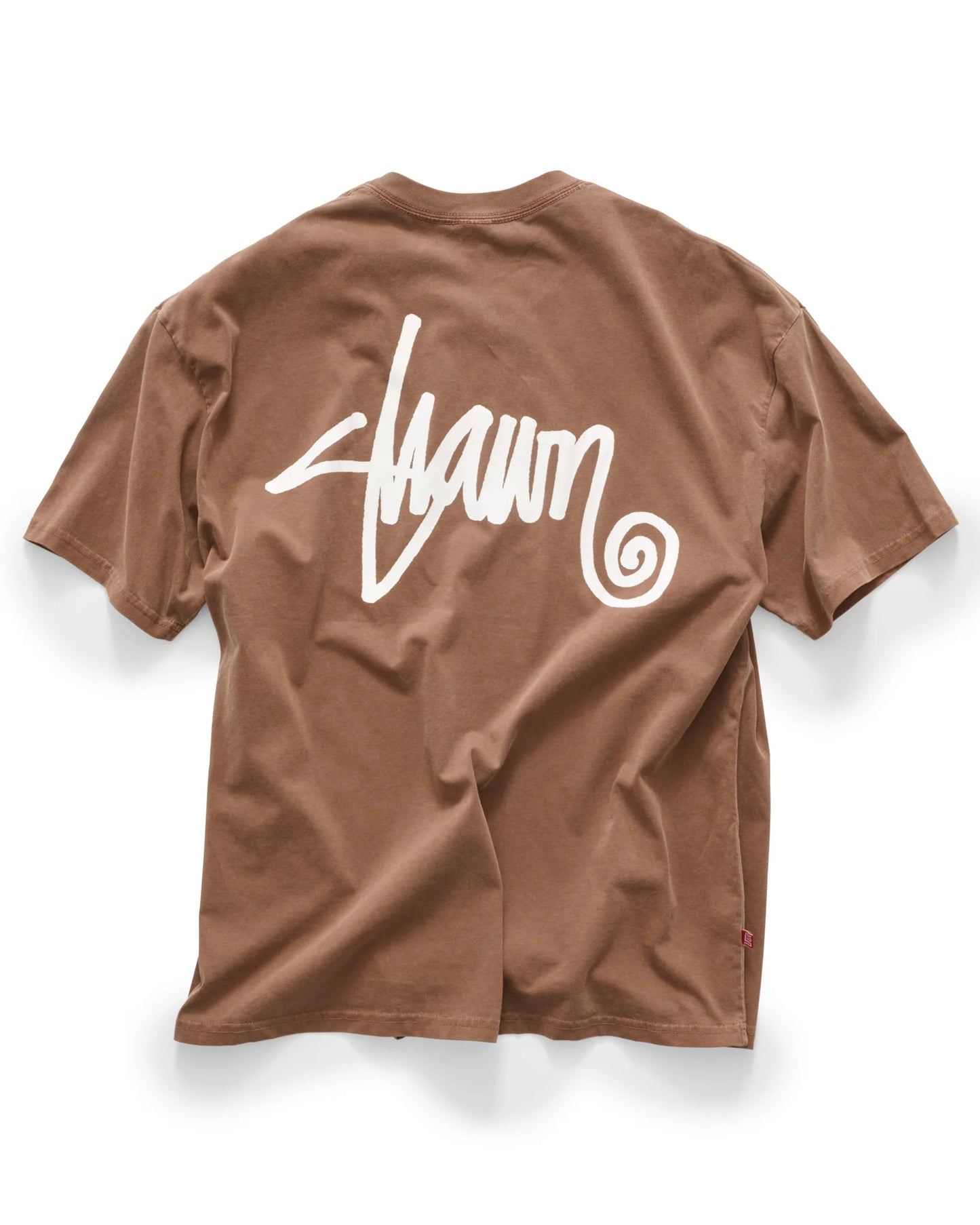 S/DOUBLE - Shawn T-shirt PIGMENT CHOCOLATE