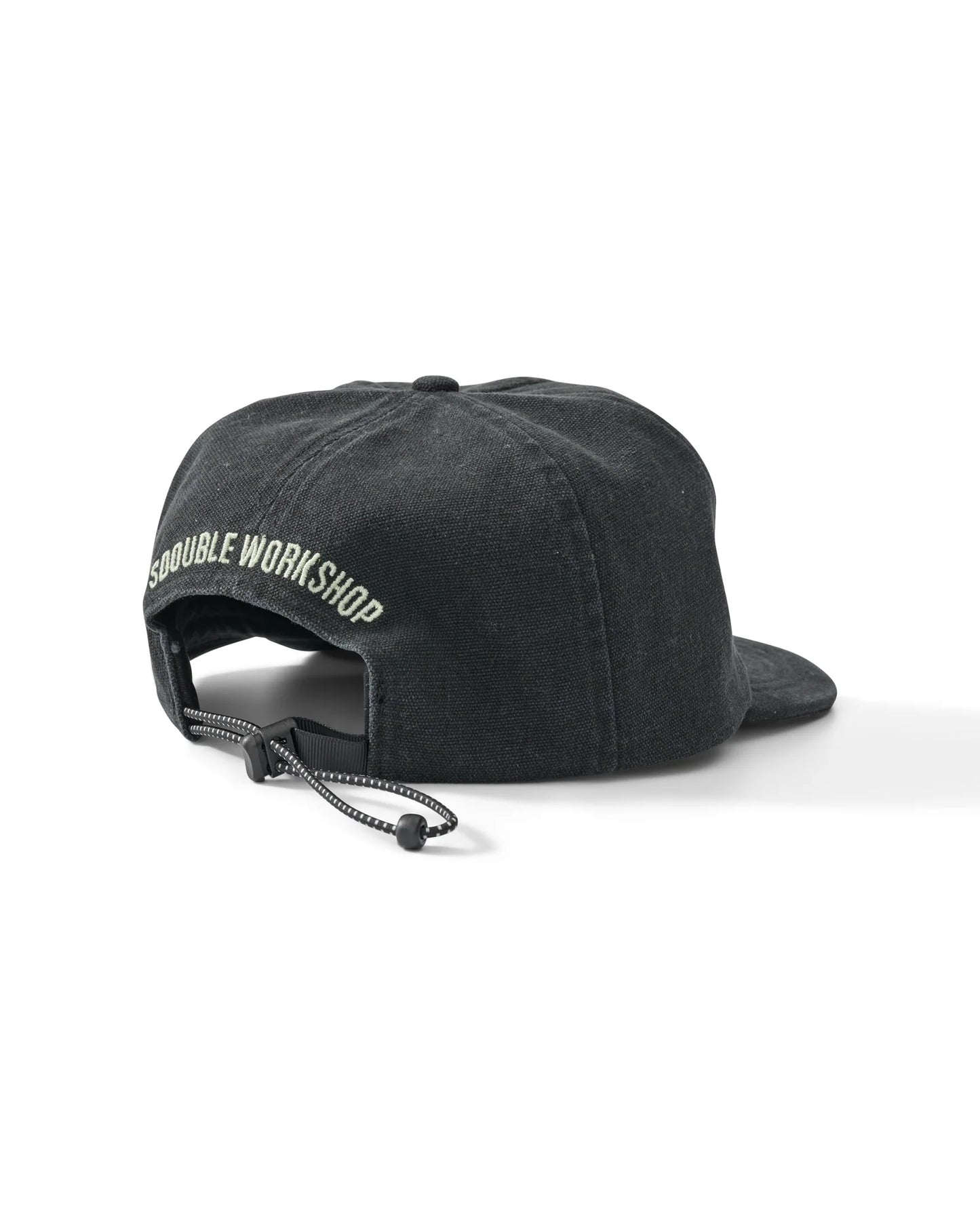 S/DOUBLE - CANVAS CAP - BLACK