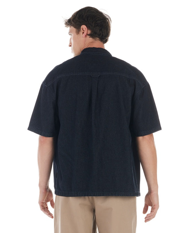 NANA JUDY -Orson ss shirt RAW DENIM