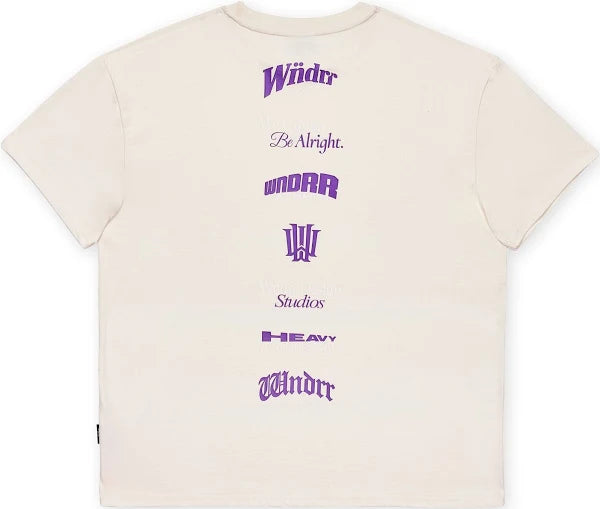WNDRR - Collective Box Fit Tee OFF WHITE