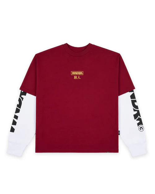 WNRR- SHODO  LAYERED L/S TEE