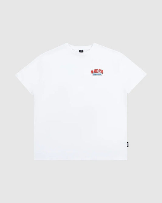 WNDRR - Video Rental Box Fit Tee WHITE