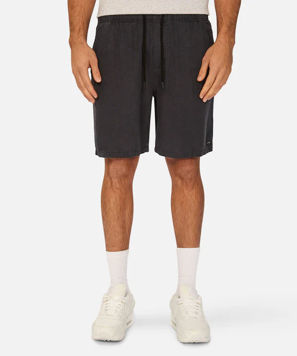 Industrie - The Marina Linen Short DK NAVY