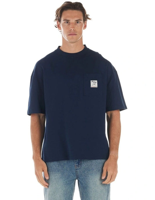 NANA JUDY - Harvey t shirt NAVY