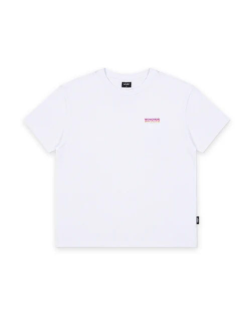 WNDRR - Arcade Box Fit Tee WHITE