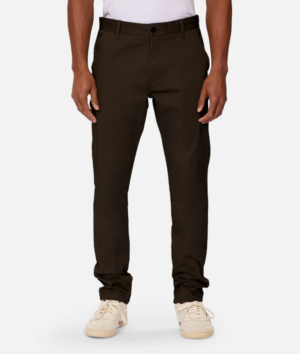 Industrie - The Cuba Chino Pant DK BROWN
