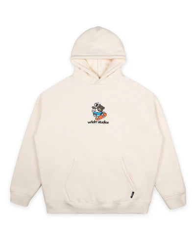 WNDRR- SK8 HOOD SWEAT - OFF WHITE