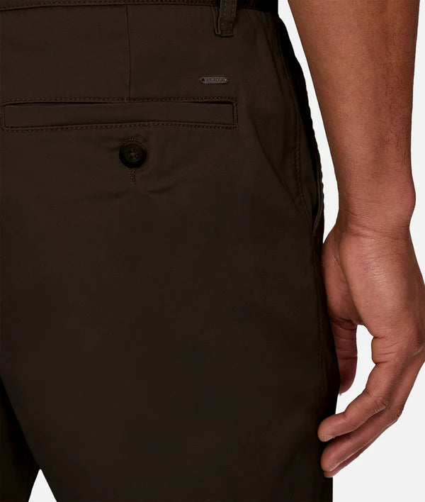Industrie - The Cuba Chino Pant DK BROWN