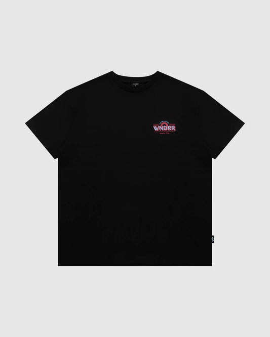 WNDRR - Vinyl Bar Box Fit Tee  BLACK