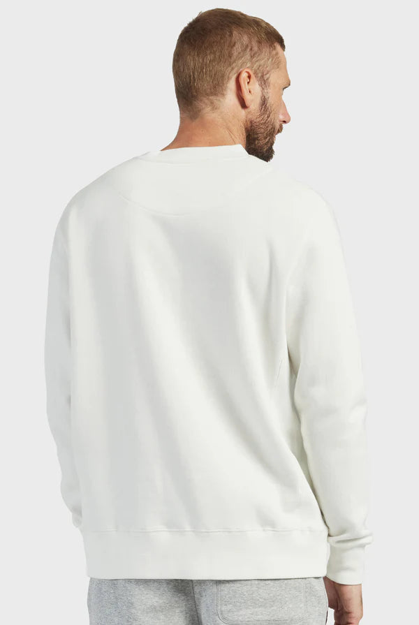 ACADEMY - Crew sweat MARSHMALLOW