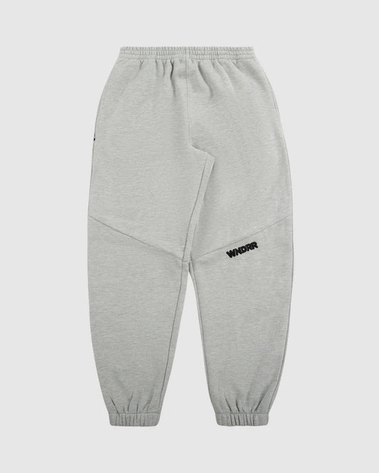 WNDRR -  Halo Baggy Trackpant GREY MARL