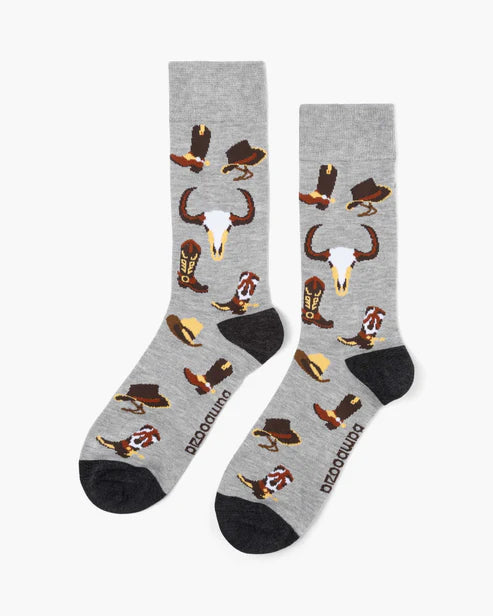 Bamboozld- COWBOY BOOSTER SOCK (SINGLE PAIR)