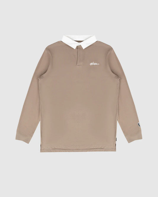 WNDRR - Script Rugby Top TAUPE