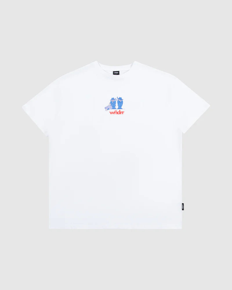 WNDRR- WASTE MANAGEMENT T-Shirt WHITE
