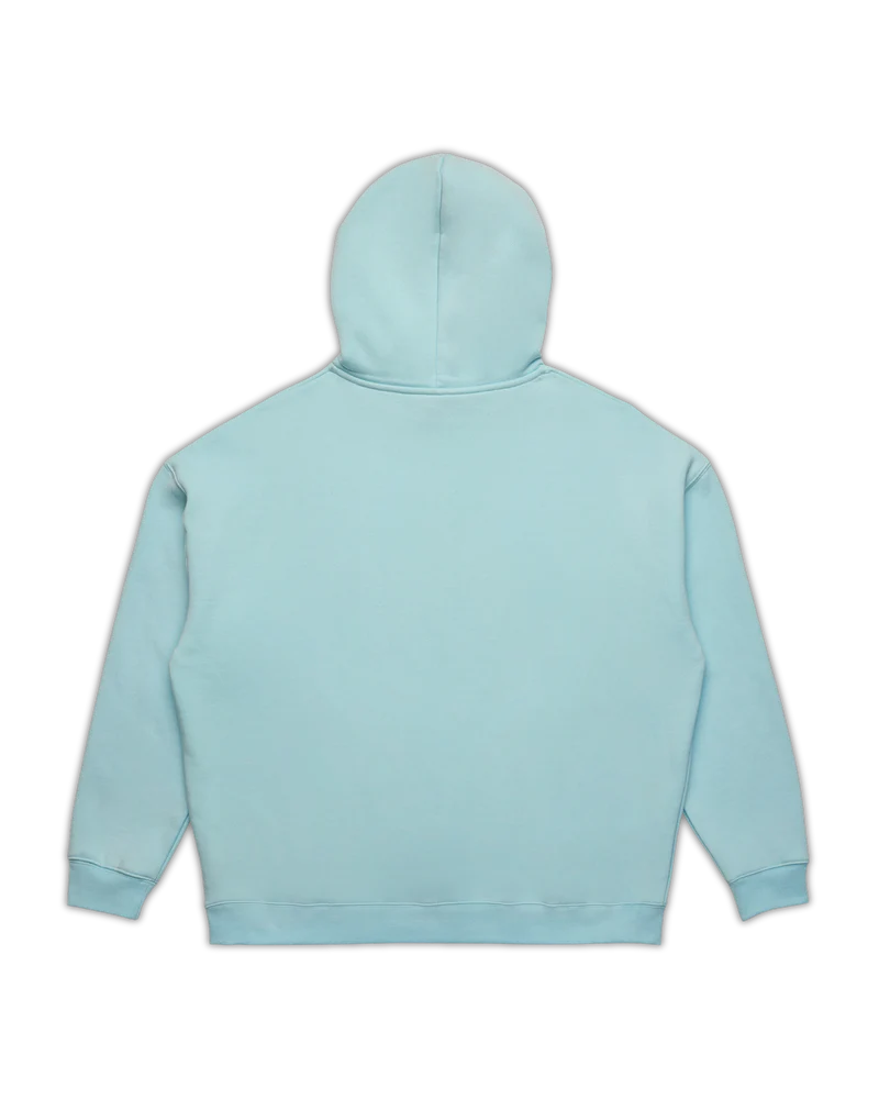 WNDRR-HALO HOOD SWEAT - BABY BLUE