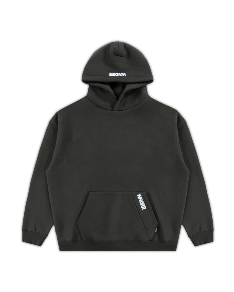 WNDRR- Halo hood sweat - INK
