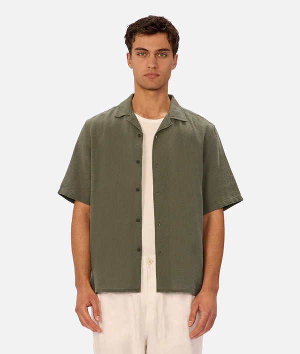 Industrie - The Marabella S/S SHIRT EVERGLADE