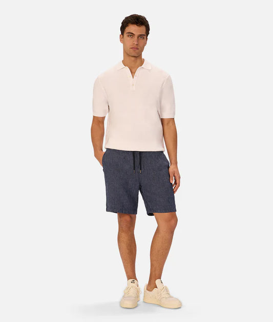 Industrie - The Marina Linen Short INDIGO