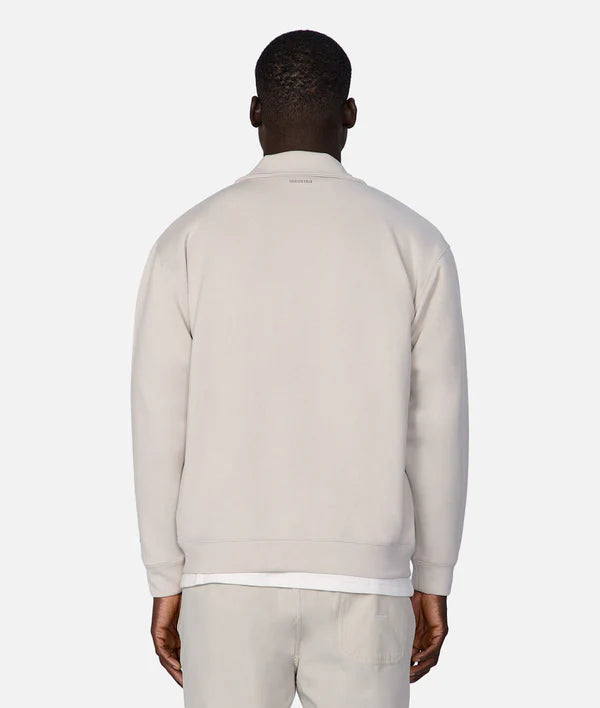 INDUSTRIE  - Zip Thru Track Jacket -STONE