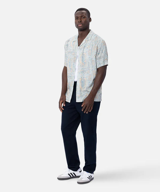 Industrie - The Ryder S/S Shirt LTBLUESTONE