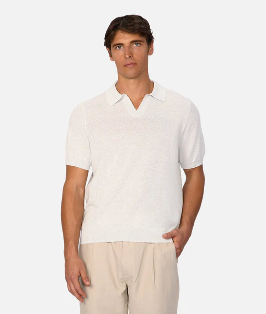 INDUSTRIE - The Salvador Polo OFF WHITE