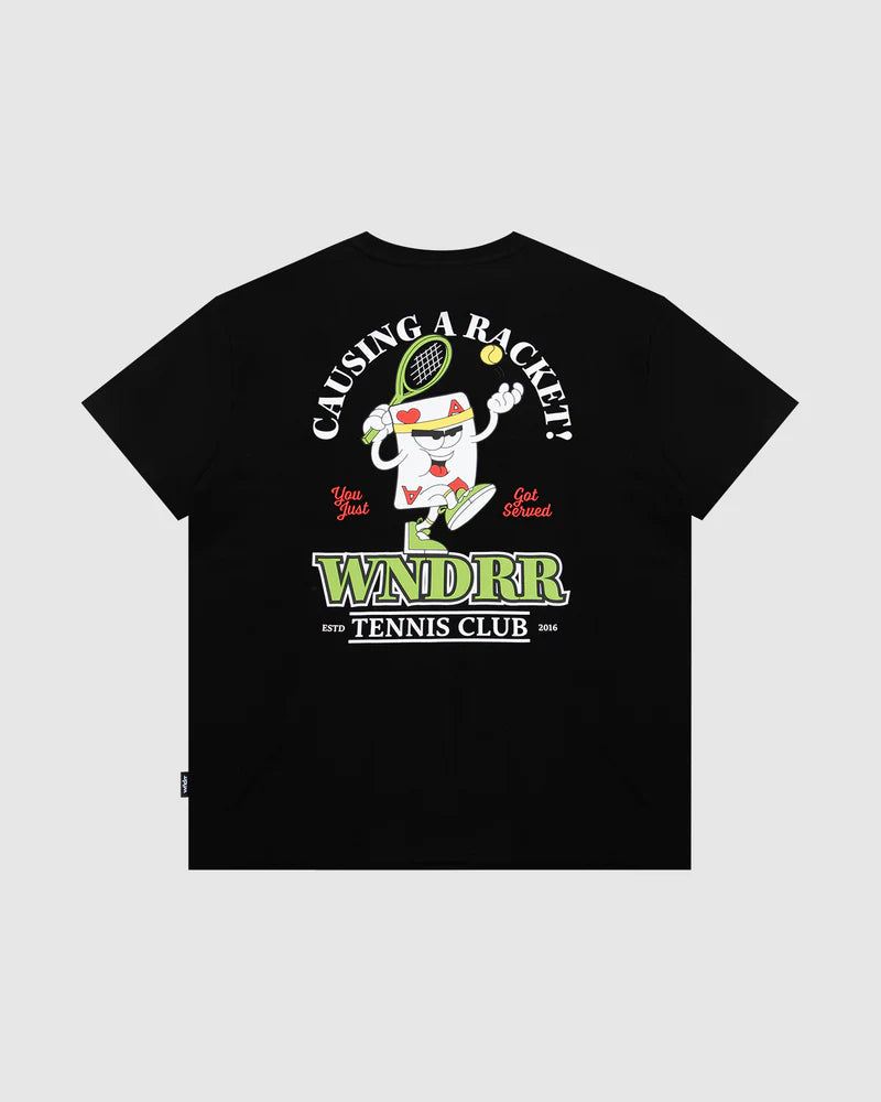 WNDRR - Ace box fit tee BLACK