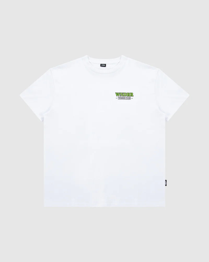 WNDRR - Ace box fit tee WHITE