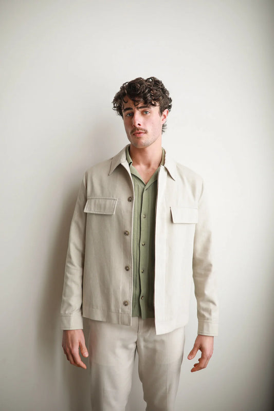 James Harper - Short Jacket NATURAL
