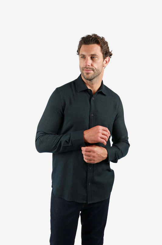 James Harper - 2 Tone Twill Shirt BOTTLE