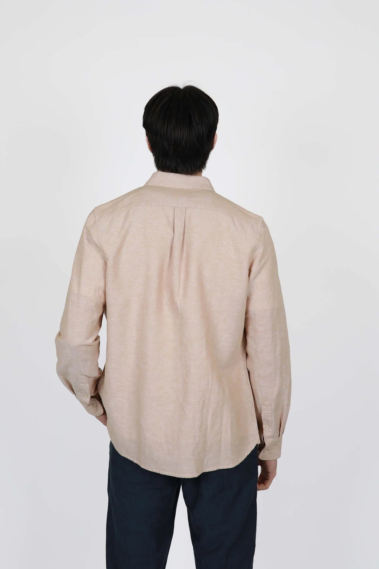JAMES HARPER - LONG SLEEVE SHIRT WHEAT