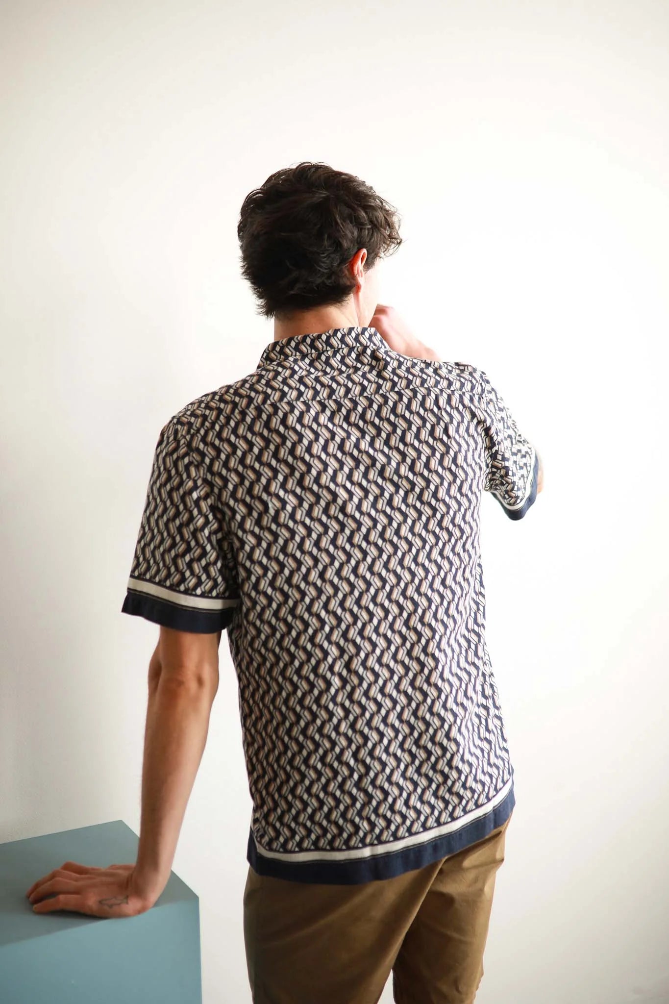 JAMES HARPER - CUBAN COLLARD SHIRT - CANNES BOARD