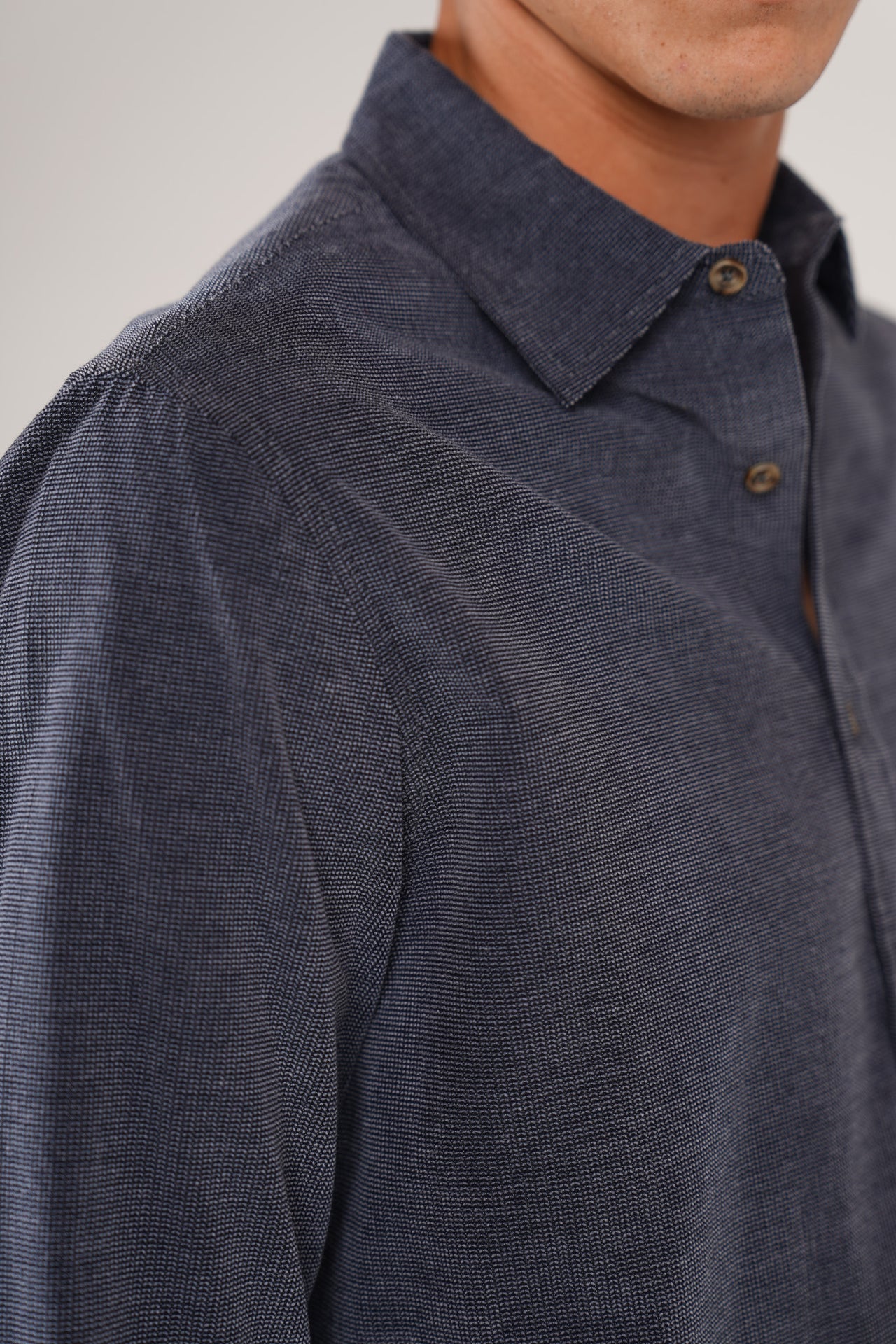 JAMES HARPER - TEXTURED NAVY