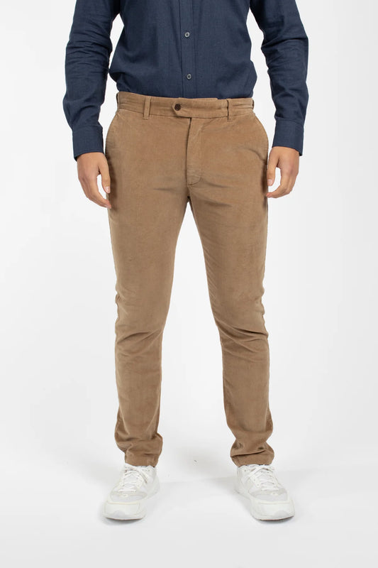 James Harper -Corduroy pant TABACCO