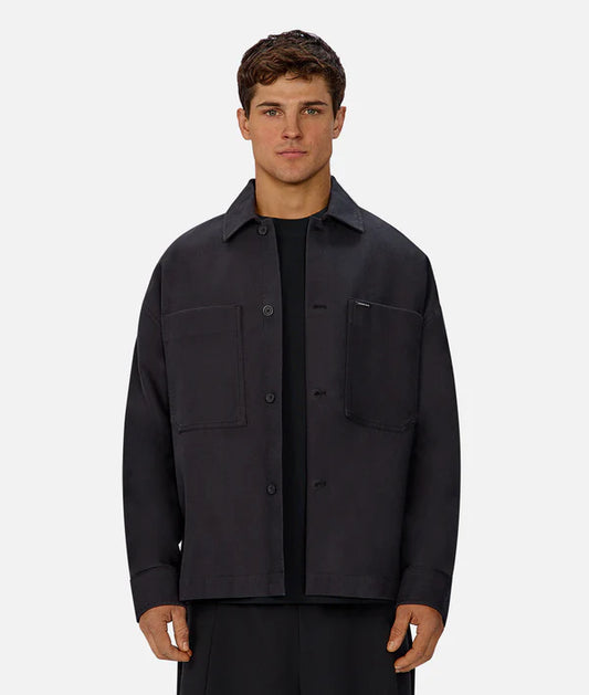 Industrie - The Montauk Overshirt WASHEDBLK