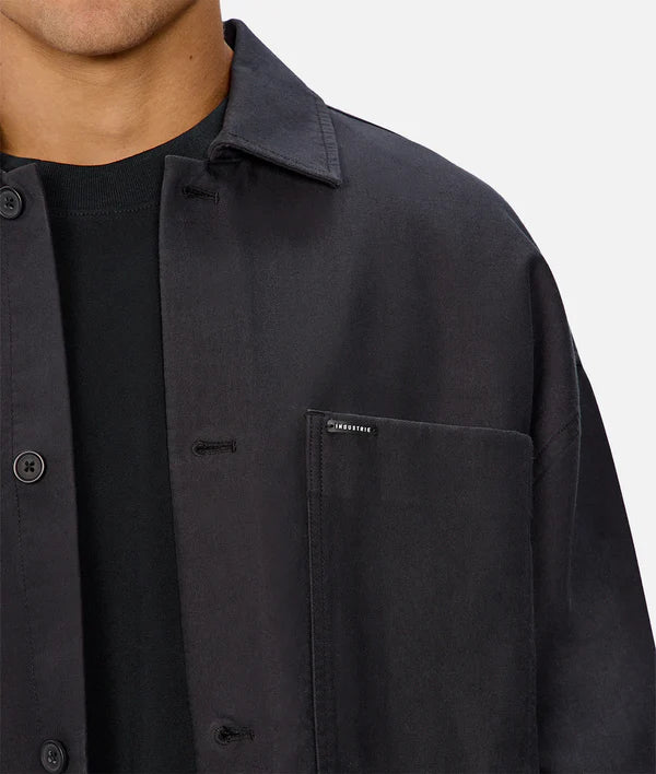 Industrie - The Montauk Overshirt WASHEDBLK