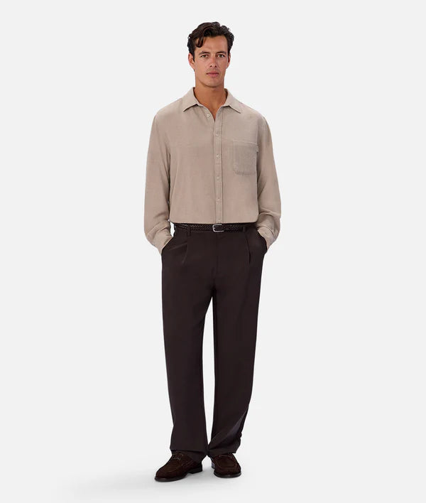 INDUSTRIE - The Marbella L/S shirt RHINO