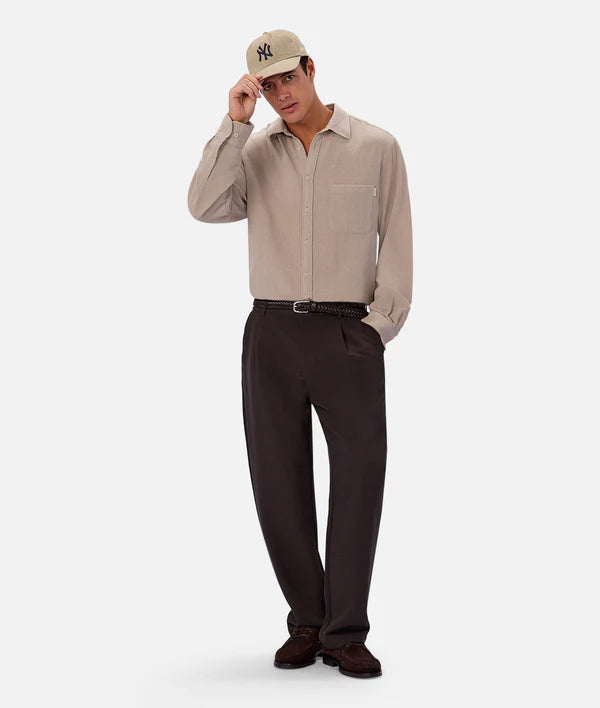 INDUSTRIE - The Marbella L/S shirt RHINO